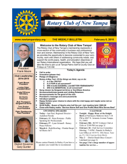 Rotary Club of New Tampa
