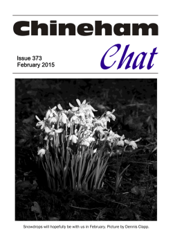 Feb 2015 - Chineham Chat Magazine