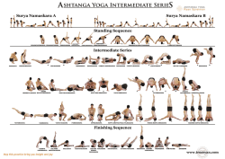 ASHTANGA YOGA INTERMEDIATE SERIES