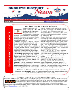 Buckeye District News - February 2015