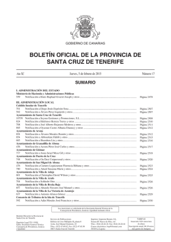 Boletín 017/2015, de fecha 5/2/2015