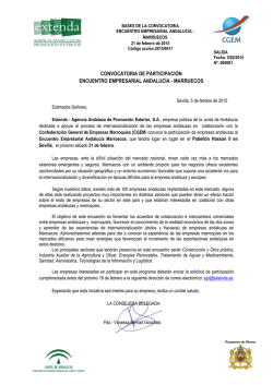 Para solicitar participar su empresa debe estar registrada en