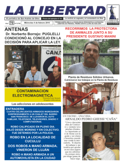 ANTENAS - Diario La Libertad
