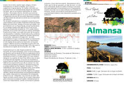 Folleto Ruta de Almansa