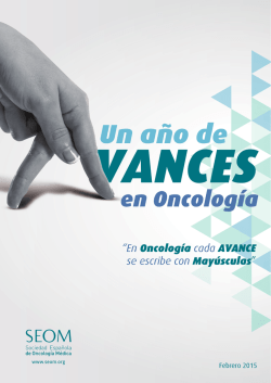 Informe - Sociedad Española de Oncología Médica