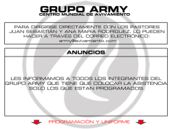 grupo army - Avivamiento