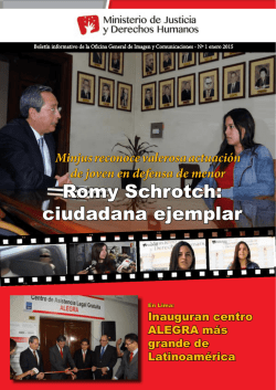 Romy Schrotch: ciudadana ejemplar