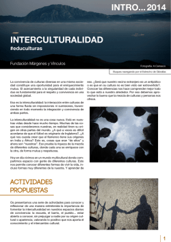 interculturalidad intro... 2014 - Fundación Márgenes y Vínculos.