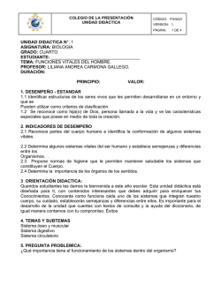 Grado Cuarto - Colegio La Presentaci&oacute;n : Pitalito, Huila