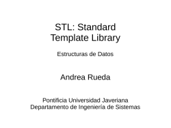 STL - Departamento de Ingeniería de Sistemas