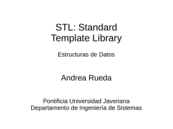 STL - Departamento de Ingenier&iacute;a de Sistemas