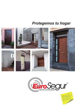Catálogo Eurosegur Tríptico 2015