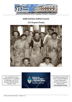 M&oacute;dulos I y II _1880-1930 - Ministerio de Trabajo, Empleo y
