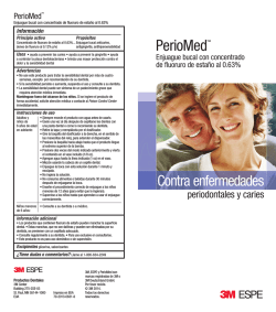 Periomed Patient Brochure - Spanish