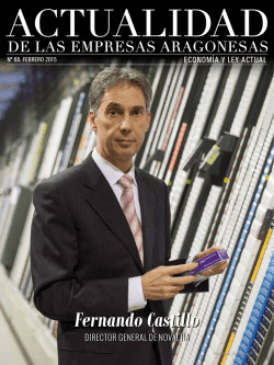 Fernando Castillo - Actualidad de las Empresas Aragonesas
