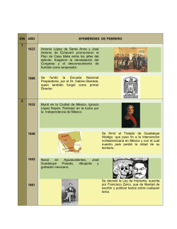 Efem&eacute;rides La Secretaria de Educaci&oacute;n P&uacute;blica en el D.F