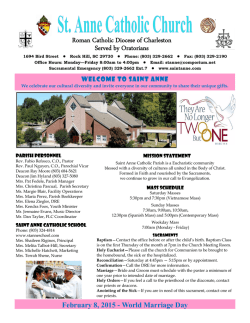 PDF - Saint Anne Catholic Church