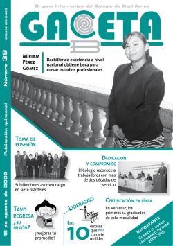 Tavo regresa Importante liderazgo - 40 Aniversario 2