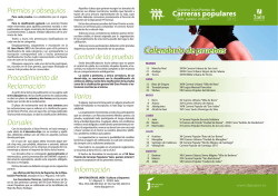 carreras populares 2015 - Ayuntamiento de Mancha Real