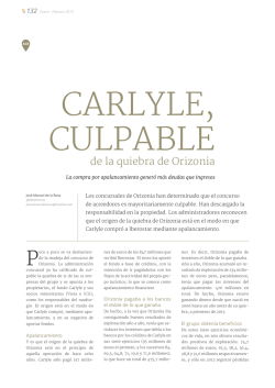 CARLYLE, CULPABLE