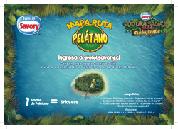 Original Mapa Ruta Pelatano A4