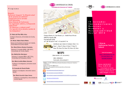 folleto cara iv jornadas ciclo conferencias