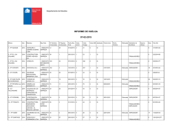 INFORME DE HUELGA 07-02-2015