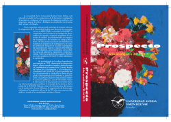 Prospecto 2013-2014 - Universidad Andina Simón Bolívar