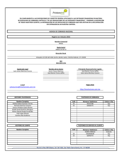 Informaci&oacute;n de los despachos de cobranza