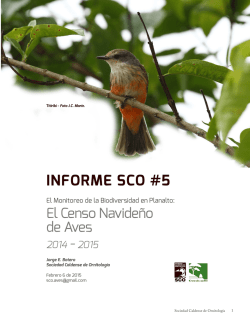 PDF aquí - Sociedad Caldense de Ornitología