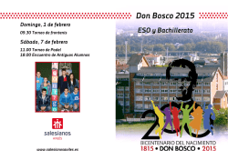 Don Bosco 2015