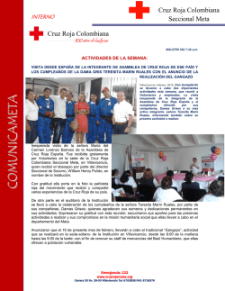 Cruz Roja Colombiana Seccional Meta