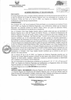 acuerdo regional n° 032-2015-grjicr.