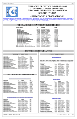 FCU2015_009 - Universidad Central de Venezuela