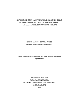 T664.6 C829 - Universidad de Sucre