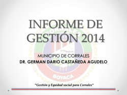 Descargar INFORME DE GESTION ASISTENCIA