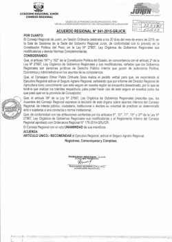 acuerdo regional n° 041-2015-grj/cr.