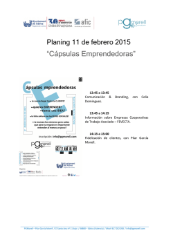 03-CE2015 - Planing 11 febrero