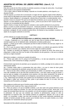 InstitutoDE LIBERO ARBITRIO