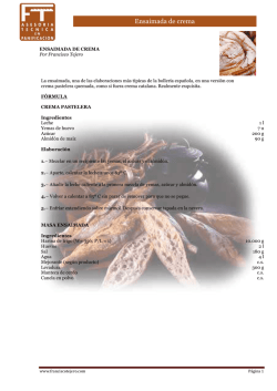 Ensaimada de crema