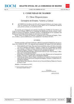 PDF (BOCM-20150209-8 -1 págs -76 Kbs)