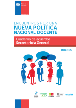 BULNES - Reforma Educacional