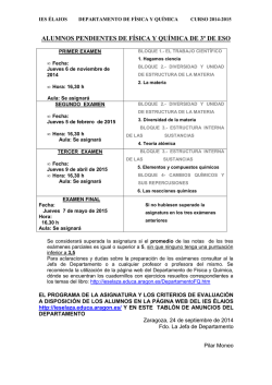 convocatoria 3&ordm;