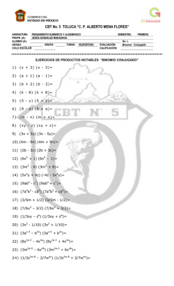 CBT No. 5 TOLUCA “C. P. ALBERTO MENA FLORES”