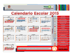 Descargar Calendario Escolar 2015
