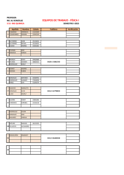 EQUIPOS DE TRABAJO