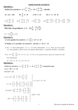 Ejercicios de matrices - ies alfonso x el sabio. toledo