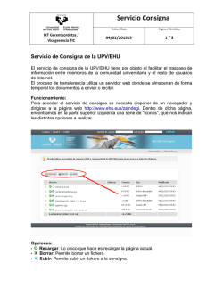 Manual de uso - Universidad del País Vasco (UPV/EHU)