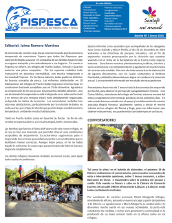 boletín enero 2015 - PISPESCA Asociación colombiana de