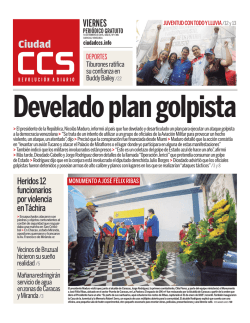 VIERNES - Ciudad CCS